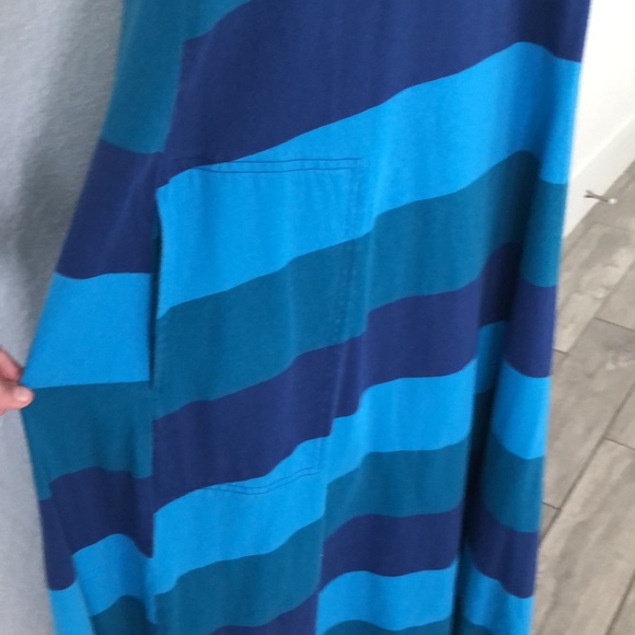 Free People Beach cap sleeve maxi dress with pockets size M - Picture 2 of 4